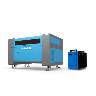 90W Lasercutter & Laser Graviermaschine mit 900x600mm Gravurfläche | Turbo-968 CO2 Laser Graviermaschine & Cutter OMTech Laser