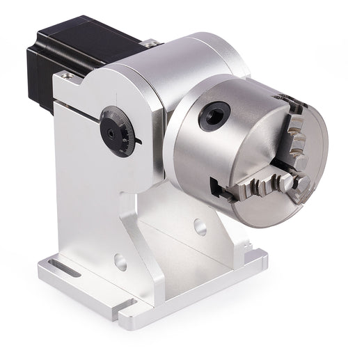 80mm Drehachse & Rotary Axis für MOPA und Faserlaser Graviermaschinen | LRA-602D Drehachse OMTech Laser   