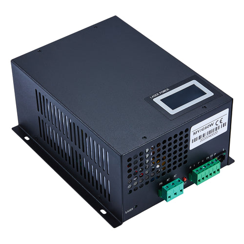 60W CO2-Laser-Netzteil & Stromversorgung | LN-60 CO2-Laser-Netzteil OMTech Laser   