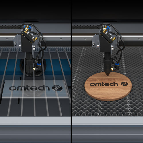 90W CO2 Laser Graviermaschine & Cutter mit 700x500mm Gravurfläche | Turbo-758 CO2 Laser Graviermaschine & Cutter OMTech Laser