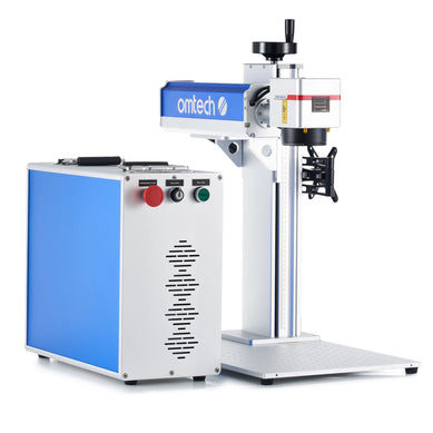 30W Faserlaser Graviermaschine für Metallgravur & Metallbeschriftung | F-30 Faserlaser Graviermaschine OMTech Laser   