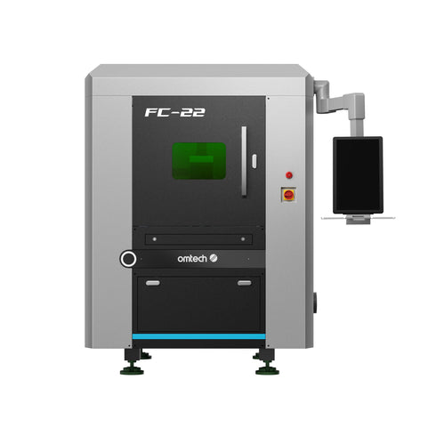 1.500W Faserlaser Schneidmaschine & Cutter für Metalle | FC-22 Faserlaser Schneidemaschinen & Cutter OMTech DE