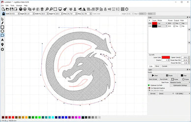 LightBurn Software für OMTech K40 Plus Laser Cutter | LightBurn LightBurn LightBurn   