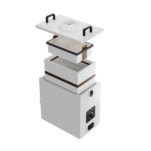 85W Rauchabsauger mit 3-Schichten-Filter für Lasercutter | LSP-80 Rauchreiniger OMTech Laser   