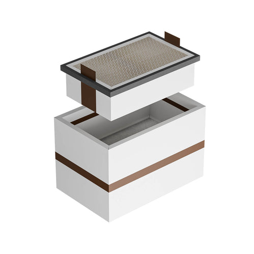 85W Rauchabsauger mit 3-Schichten-Filter für Lasercutter | LSP-80 Rauchreiniger OMTech Laser   