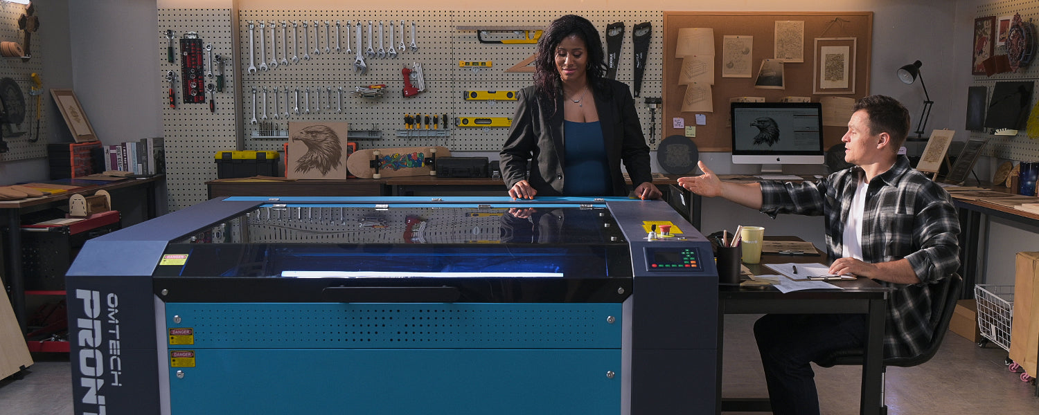 Omtech lasercutter