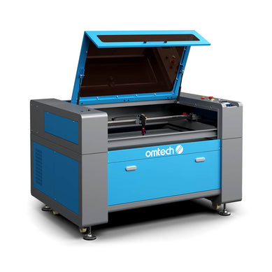 80W Lasercutter & Laser Graviermaschine mit 900x600mm Gravurfläche | Turbo-968 CO2 Laser Graviermaschine & Cutter OMTech Laser   