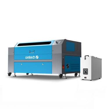 70W CO2 Laser Graviermaschine & Cutter mit 750x400mm Gravurfläche | Turbo-747 CO2 Laser Graviermaschine & Cutter OMTech Laser