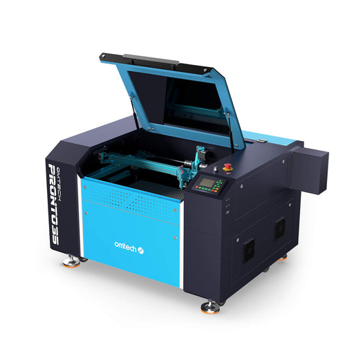 90W CO2 Laser Cutter & Graviermaschine mit 700x500mm Gravurfläche | Pronto-35N CO2 Laser Graviermaschine & Cutter OMTech Laser