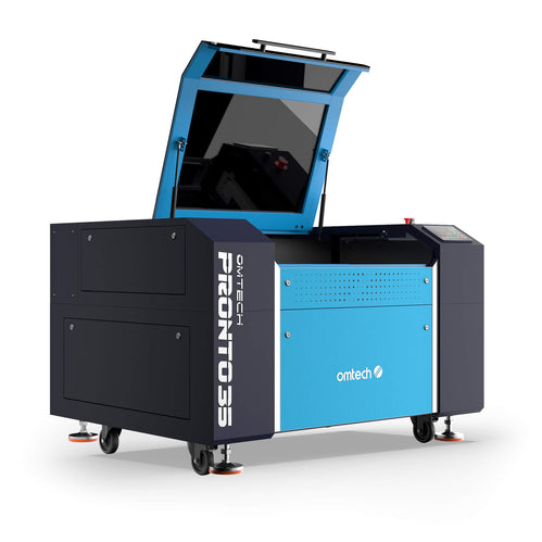 60W CO2 Laser Cutter & Graviermaschine mit 700x500mm Gravurfläche | Pronto-35S CO2 Laser Graviermaschine & Cutter OMTech Laser
