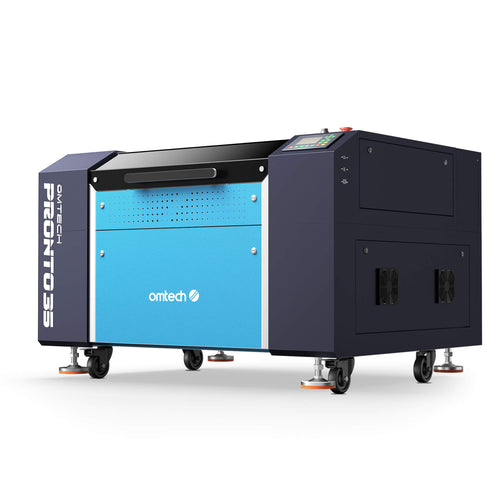 60W CO2 Laser Cutter & Graviermaschine mit 700x500mm Gravurfläche | Pronto-35S CO2 Laser Graviermaschine & Cutter OMTech Laser