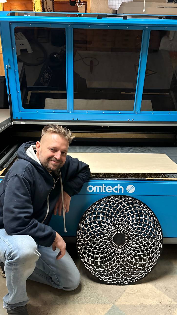 Omtech lasercutter