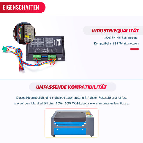 Autofokus-Kit für CO2 Laser Graviermaschinen & Cutter | AFF100 Auofokus-Kit OMTech Laser   