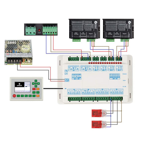 Ruida Digital Controller RDC6442G - Horizontalmodell  Ruida   